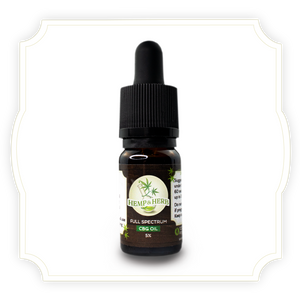 CBG Oil | 5% CBG + 4% CBD | Full Spectrum Premium Grade Organic Hemp Oil | 10ml